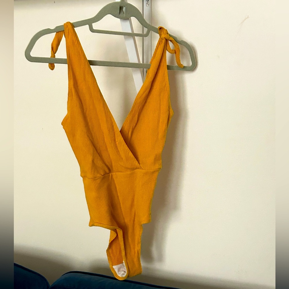 Reformation low cut bodysuit